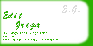edit grega business card